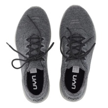 UYN Sneaker-Laufschuhe Living Cloud (Merinowolle, leicht und komfortabel) darkgrau melange Damen