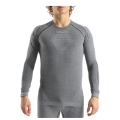 UYN Funktions-Langarmshirt Evolutyon Biotech Melange (ideale Thermoregulation, atmungsaktiv) grau Herren