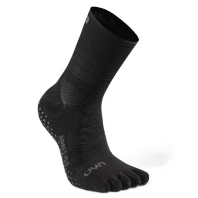 UYN Laufsocke Runner's Five Grip (Cool-Air-Flow) schwarz - 1 Paar