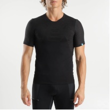 UYN Sport-Tshirt Terracross Shirt mit Shouldercell Knit-Polsterung (Support Fit) Kurzarm 2024 schwarz Herren