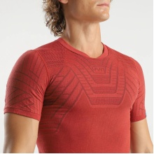 UYN Sport-Tshirt Terracross Shirt mit Shouldercell Knit-Polsterung (Support Fit) Kurzarm 2024 rot Herren