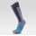 UYN Skisocke Ski Comfort Fit (Merinowolle, optimale Isolierung) grau/türkis Damen - 1 Paar