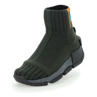UYN Sneaker-Laufschuhe Urquiola Urban (Merinowolle, wasserdicht Innenfutter) khaki/grün Herren
