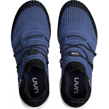 UYN Free Flow Tune (Merinowolle/Knit) blau/schwarz Sneaker-Laufschuhe Herren