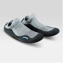 UYN Barfusschuhsocke Shockie Shoes (Schutz, Komfort auf jedem Untergrund) grau