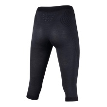 UYN Funktionsunterhose Fusyon Pant Medium (aus hochwertiger Merinowolle) schwarz/anthrazitgrau Damen