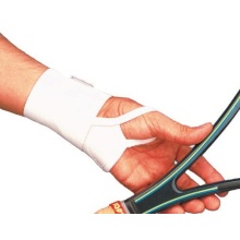 Unique Handgelenkstütze Wrist Support mit Daumenhalterung weiss Universalgröße
