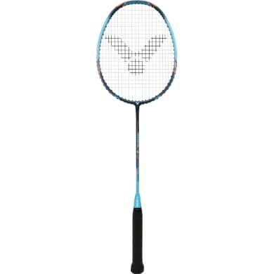 Victor Badmintonschläger Thruster K 12 M (kopflastig, sehr flexibel) hellblau - unbesaitet -