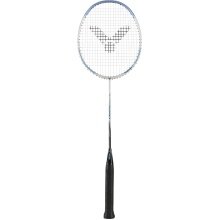 Victor Badmintonschläger Auraspeed 9 A (ausgewogen, flexibel) weiss - besaitet -