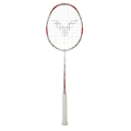 Victor Badmintonschläger DX-Light Fighter 50D (ausgewogen/steif) weiss/rot/gold - besaitet -