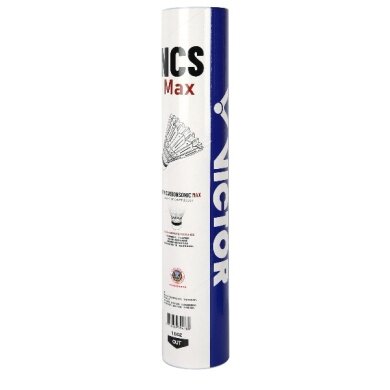 Victor Badmintonbälle NCS Carbonsonic Max weiss Dose 12er