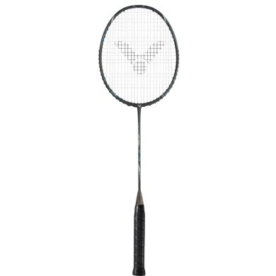 Victor Badmintonschläger Auraspeed 100X Ultra G (86g, ausgewogen, steif) dunkelgrau - unbesaitet -