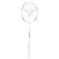 Victor Badmintonschläger Auraspeed 8100 A (ausgewogen/flexibel) weiss/blau - besaitet -