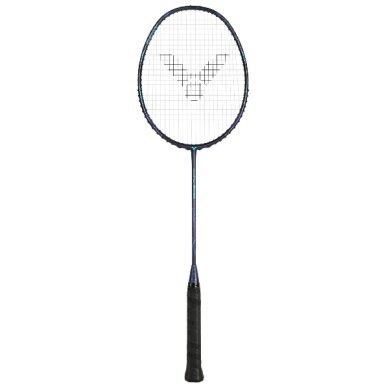Victor Badmintonschläger Auraspeed 9100 B (ausgewogen/mittel) navyblau - besaitet -