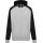 Victor Freizeit-Kapuzenjacke Sweater V-13400 H grau/schwarz Herren