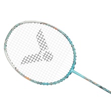 Victor Badmintonschläger Jetspeed S 12 TD (ausgewogen, kopflastig) blaugrün - unbesaitet -