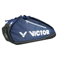 Victor Racketbag Doublethermobag 9115B (Schlägertasche, 2 Hauptfächer, Schuhfach) 2025 navyblau/schwarz
