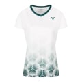 Victor Sport-Shirt T-54103 A (100% Polyester) weiss/grün Damen