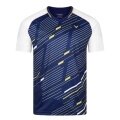 Victor Sport-Tshirt T-43100 B (100% rec. Polyester) dunkelblau/weiss Jungen