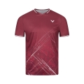 Victor Sport-Tshirt T-63103 D (100% Polyester) rot Jungen
