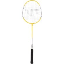 VICFUN Badmintonschläger TGX (Freizeit, Federball) gelb - besaitet -