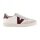 victoria Sneaker Berlin Ciclista (Lederoptik/Velourleder) - weiss/bordeauxrot