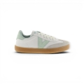 victoria Sneaker Berlin Ciclista (Lederoptik/Veloursleder) - weiss/mintblau Damen