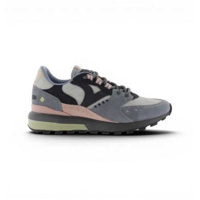 victoria Sneaker Luna (Nylon/Velourleder) - grau Damen