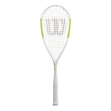 Wilson Squashschläger Tempest Pro (135g/sehr kopflastig) weiss/grün - besaitet -