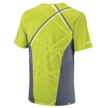 Wilson Tennis-Tshirt Well Equipped grau/lime Herren