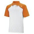 Wilson Tennis-Polo Well Equipped weiss/orange Herren