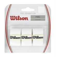 Wilson Overgrip Pro Sensation 0.4mm weiss 3er