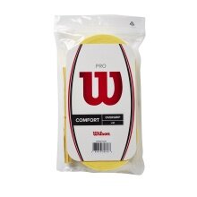 Wilson Overgrip Pro 0.6mm gelb 30er Clip-Beutel