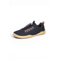 Waldläufer Barfussschuhe H-Boris Ripstop (anatomisch Zehenbox, flexible Sohle) navyblau/grün Herren