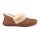 Warmbat Hausschuhe Barrine Suede (Wildleder, Merinowolle) cognac braun Damen