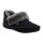 Warmbat Hausschuhe Barrine Suede (Wildleder, Merinowolle) schwarz Damen