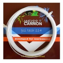 WeissCannon Tennissaite Psi Tech 114 1.20 weiss 12m Set