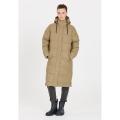Weather Report Winter-Steppmantel Audrey Long Puffer Jacket W-Pro 5000 (wasserdicht, winddicht) coffeebraun Damen
