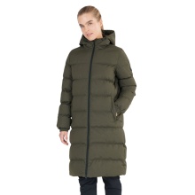 Whistler Winter-Steppmantel Abella Long Padded (Kapuze, warm, atmungsaktiv) dunkelbraun Damen