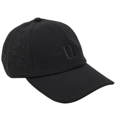 Wilson Basecap Active Perforated Classic (Tenniskappe) schwarz - 1 Stück