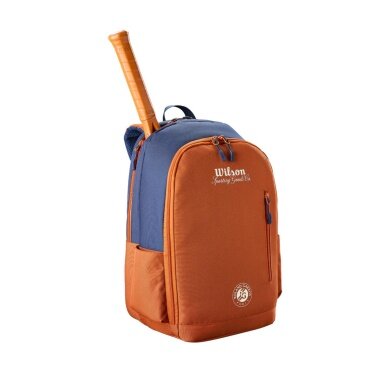 Wilson Tennis-Rucksack Team Roland Garros 2026 claybraun/navyblau