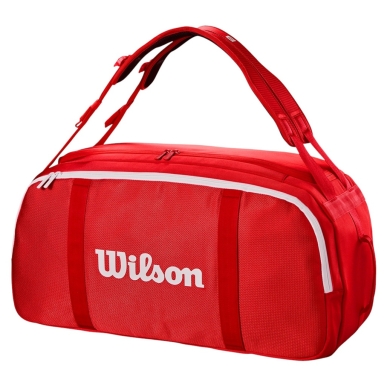 Wilson Tennistasche Super Tour Coaches Duffel - rot