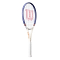 Wilson Tennisschläger Roland Garros Triumph 105in/298g/Freizeit 2026 navyblau/beige - besaitet -