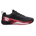 Wilson Tennisschuhe Rush Pro 4.5 Clay/Sandplatz 2025 schwarz/rot Herren