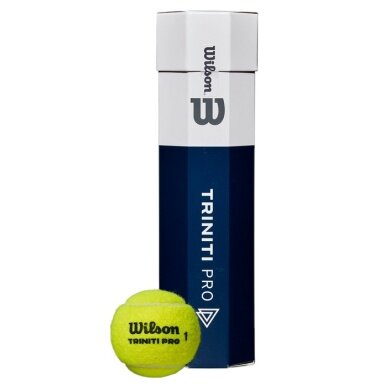 Wilson Tennisbälle Triniti Pro (wiederverwertbare Verpackung) Dose 4er