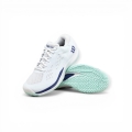 Wilson Tennisschuhe Rush Pro Ace Allcourt 2026 weiss/navyblau Kinder