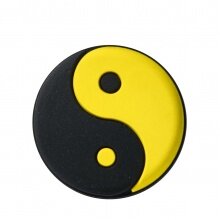 Wilson Schwingungsdämpfer Ying Yang schwarz/gelb - 1 Stück