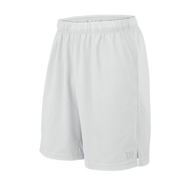 Wilson Tennishose Short Woven Rush 9in kurz weiss Herren
