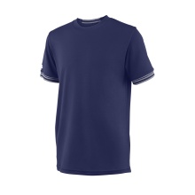 Wilson Tshirt Team Solid 2018 dunkelblau Boys
