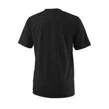 Wilson Tshirt Team Logo 2018 schwarz Boys